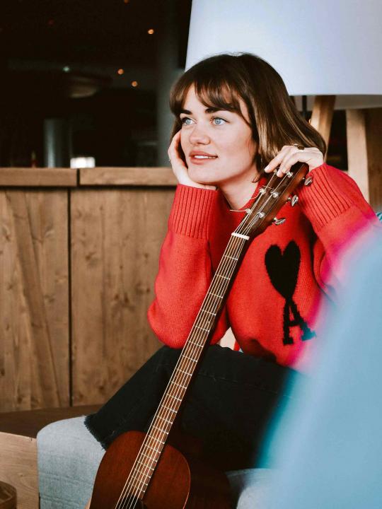 lisa camille chanteuse à tignes